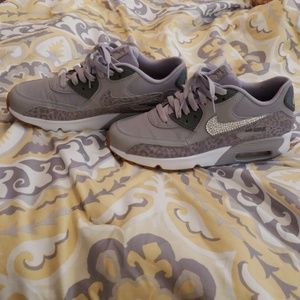 Nike Air Max 90 SE gray cheetah